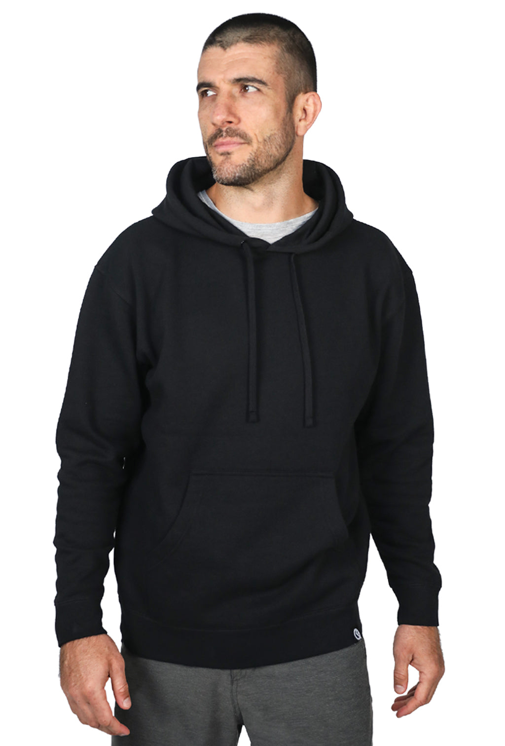 Kimura Pullover Hoodie (Black) - Quikflip Apparel