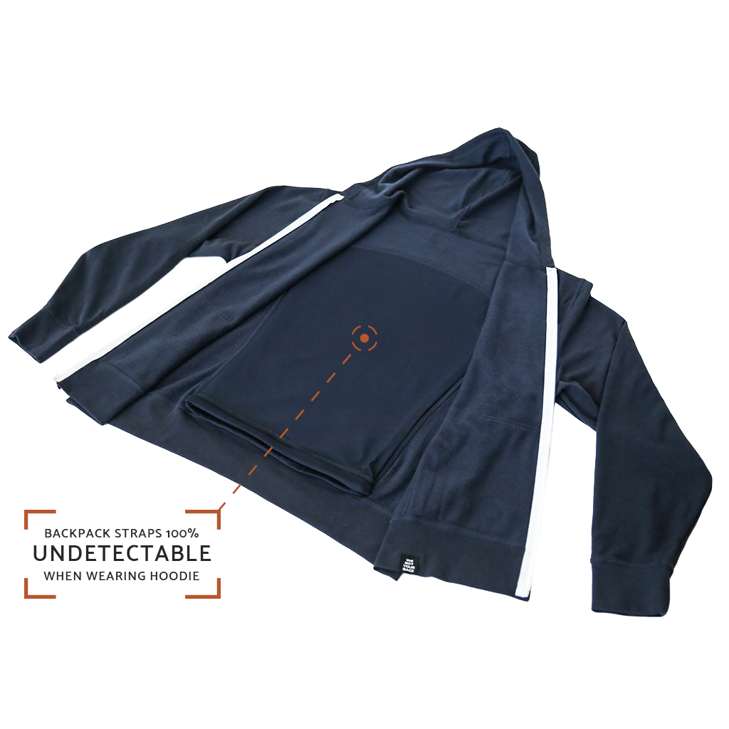 Kids' Hero Hoodie Lite (Midnight Navy)