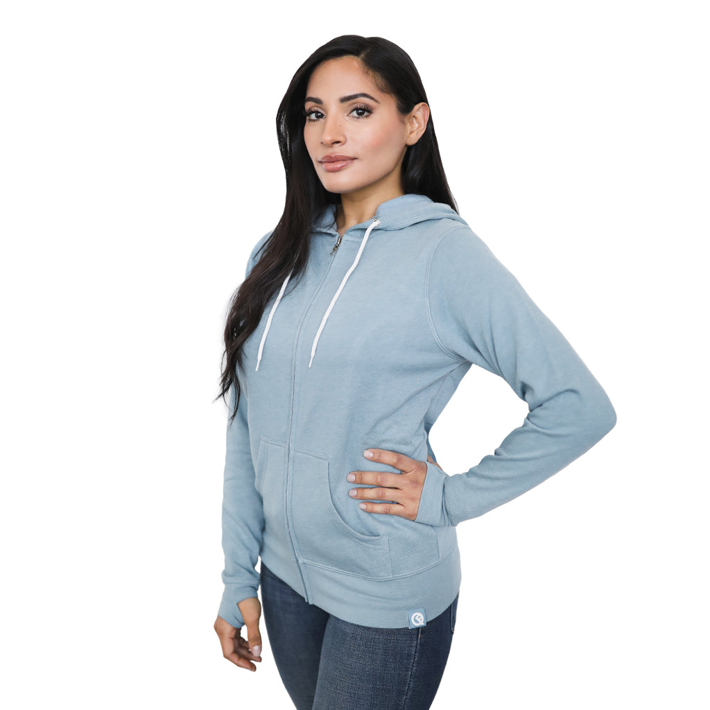 Women's Blue Hoodies, Light Blue & Baby Blue Hoodies