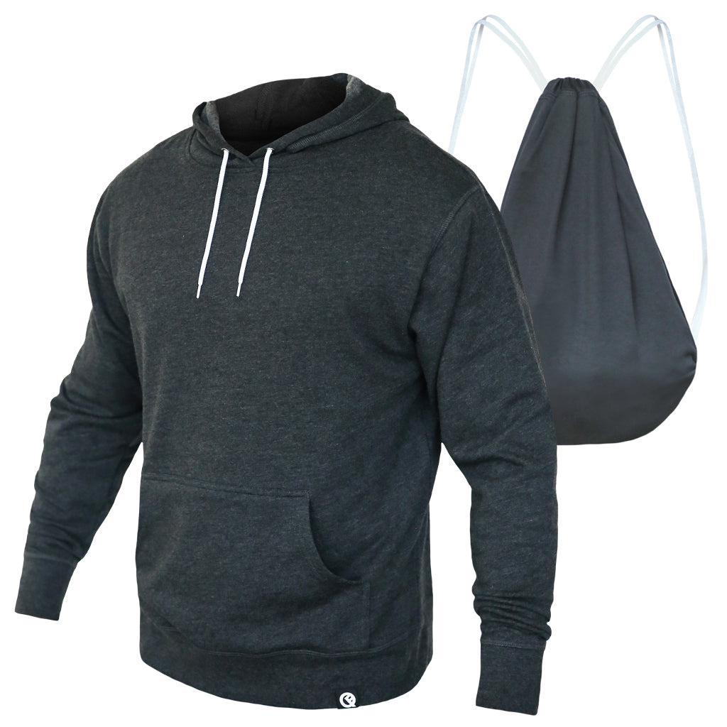 Hero Hoodie Lite Pullover Charcoal